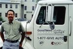GNG founder Hal Colston with towtruck.