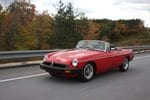 The MGB classic car donated to GNG in 2007.